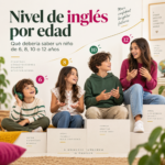 Nivel de inglés por edad: qué debería saber un niño de 6, 8, 10 o 12 años