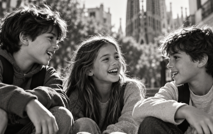 niños trilingües Barcelona