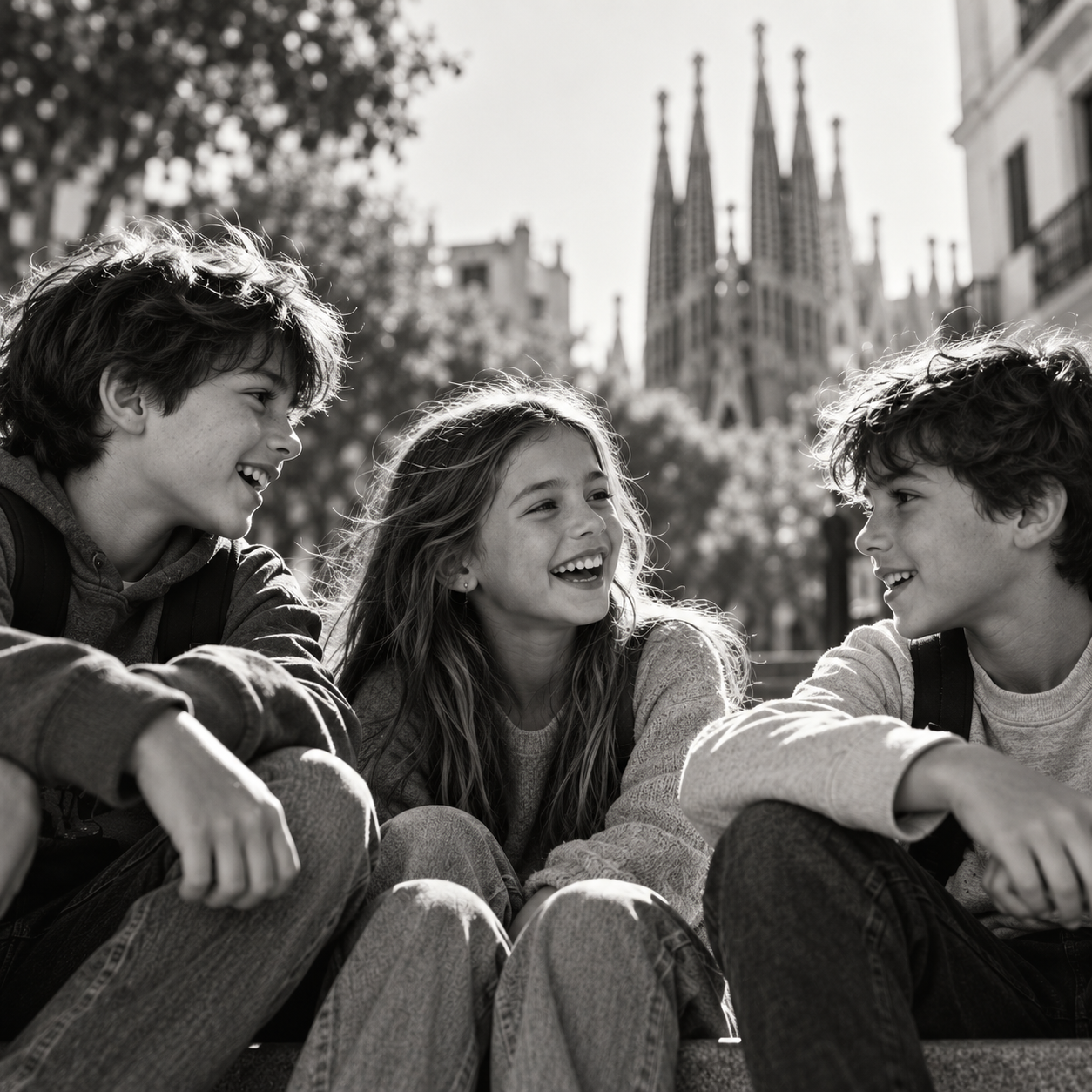 niños trilingües Barcelona